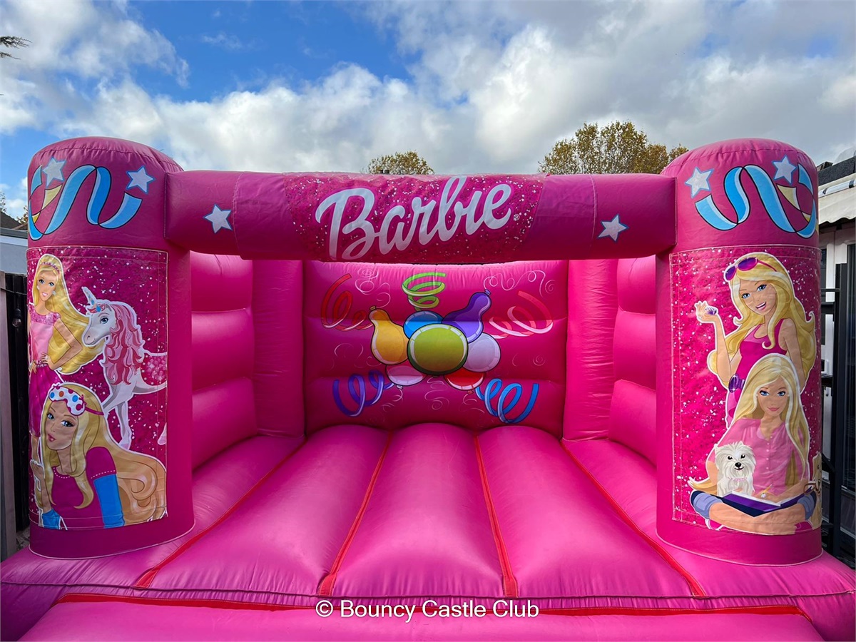 Hire Barbie Castle, Inflatable Girl Barbie Castle Hire In London